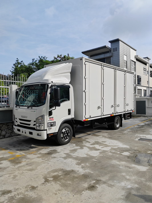 2025 Malaysia ISUZU NPR155 ALUMINIUM BOX VAN